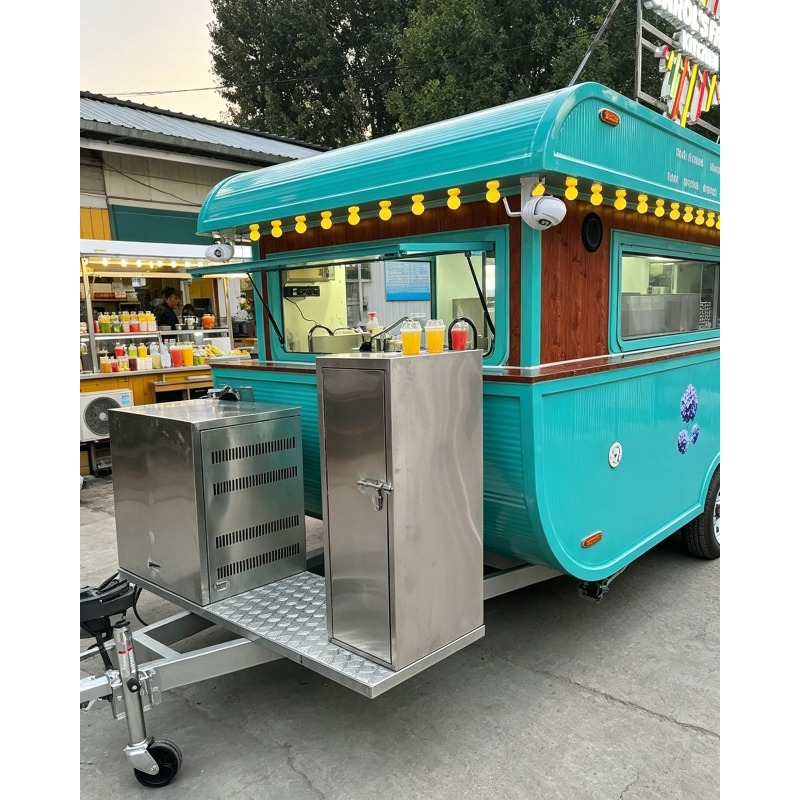 Snacks Food Stall - عربة طعام متنقلة للشارع التجاري وسوق