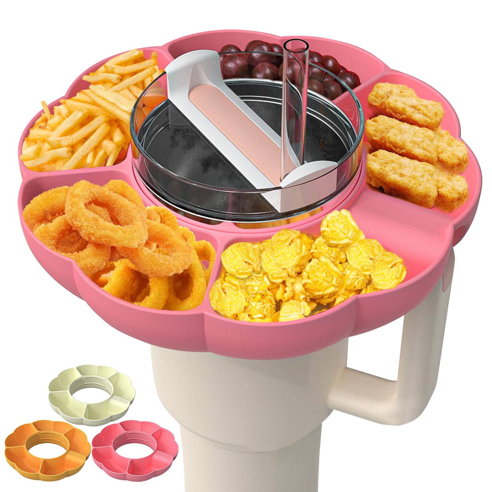 Food Platter Snacks - أطباق للوجبات الخفيفة من السيليكون قابلة
