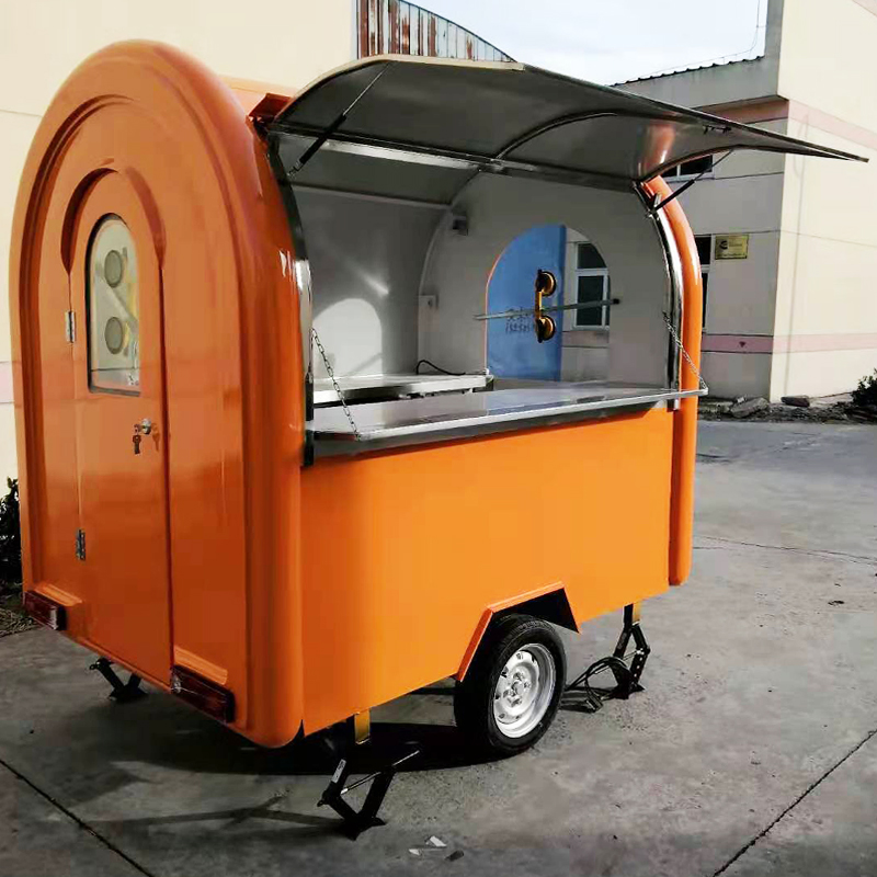 عربة طعام متنقلة للشارع التجار - مراجعة Snacks Food Stall وسعره