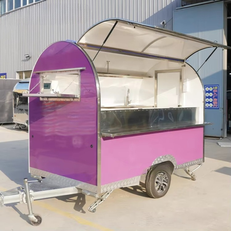 عربة طعام متنقلة للشارع، كشك ل - مراجعة Snacks Food Stall وسعره