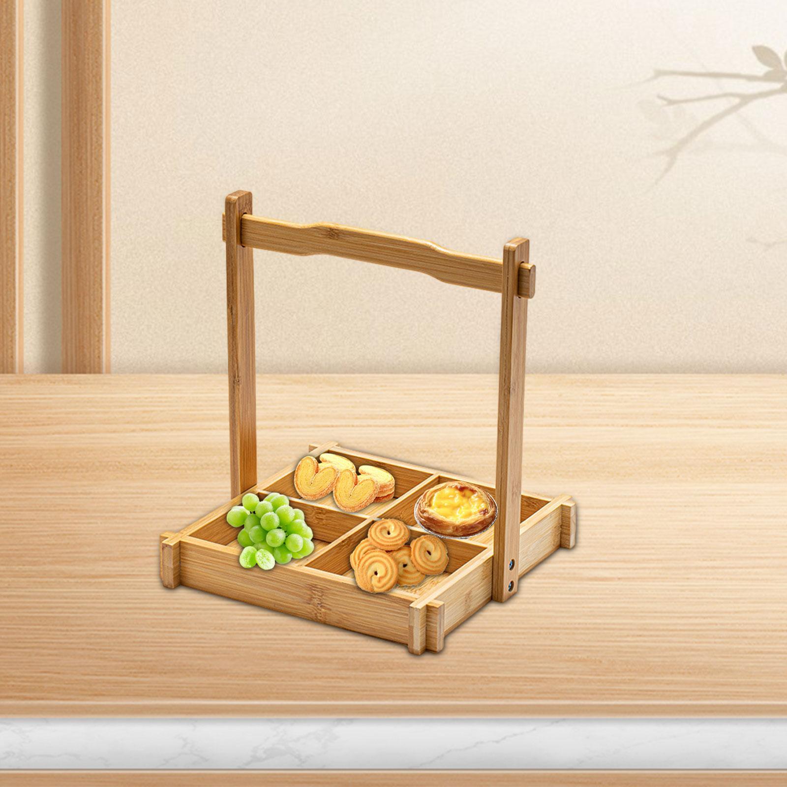 الخيزران المكسرات طبق صينية ال - مراجعة Food Platter Snacks وسعره