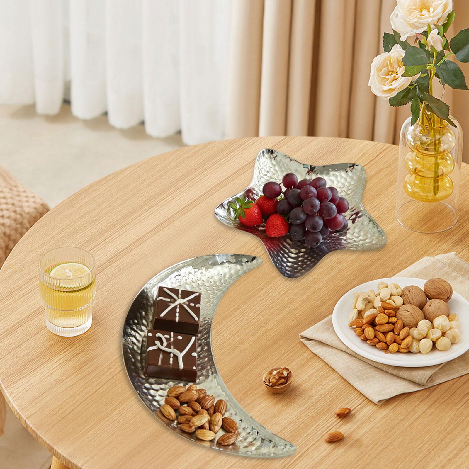 طقم صواني حديدية أنيقة للحلويا - مراجعة Food Sweet Snacks وسعره